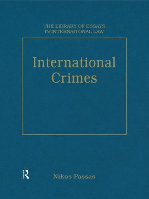 cover image of International Crimes